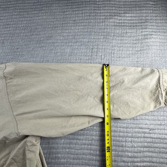 Vintage Eddie Bauer Harrington Jacket Men XXL Tan Bomber Golf Barn Gorpcore - Picture 4 of 9